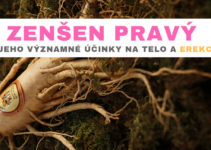 ženšen pravý a erekcia