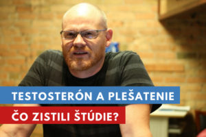 testosterón a plešatenie