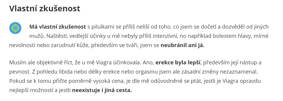 viagra - skúsenosť