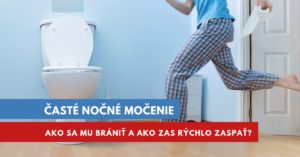 časté nočné močenie