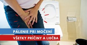 pálenie pri močení