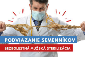 podviazanie semenníkov, mužská sterilizácia