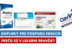 doplnky na erekciu z lekárne