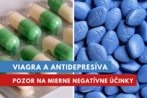 Viagra a antidepresíva