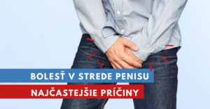bolesť v strede penisu