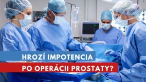 impotencia po operácii prostaty