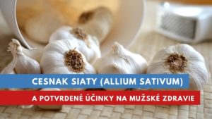 Cesnak siaty a účinky na mužské zdravie