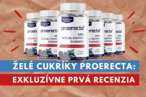 želé cukríky Proerecta Men sexual energy gummies, recenzia