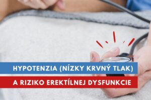 hypotenzia a erektílna dysfunkcia